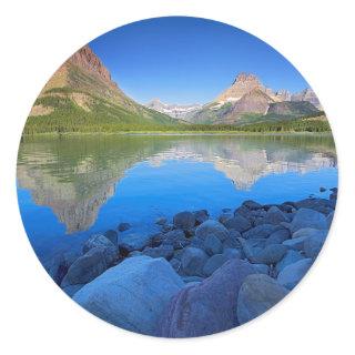 USA, Montana, Glacier National Park 4 Classic Round Sticker