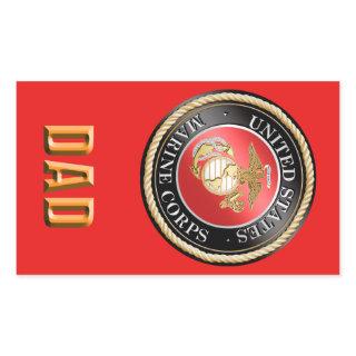 USMC Dad Sticker