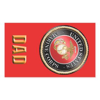 USMC Dad Sticker