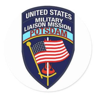 USMLM Insignia Classic Round Sticker