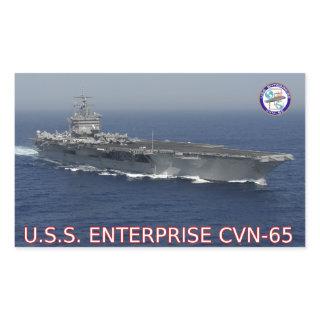 USS Enterprise CVN-65 Sticker