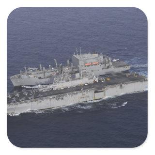 USS Kearsarge Square Sticker