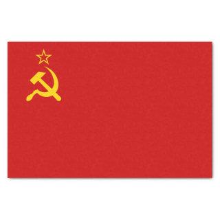 USSR Soviet Union Flag Communist Sickle and Hammer Tissue Paper