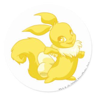 Usul Gold Classic Round Sticker