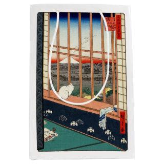 Utagawa Hiroshige - Asakusa Rice fields Medium Gift Bag