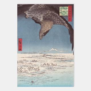 Utagawa Hiroshige - Fukagawa Susaki and Jumantsubo  Sheets