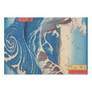 Utagawa Hiroshige - Naruto Whirlpool, Awa Province  Sheets