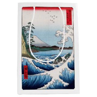 Utagawa Hiroshige - Sea off Satta, Suruga Province Medium Gift Bag