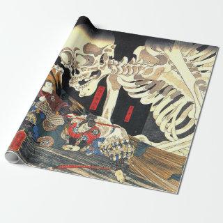 Utagawa Kuniyoshi Takiyasha The Witch And Skeleton