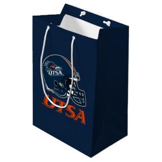 UTSA Football Helmet Medium Gift Bag
