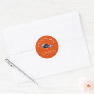 UTSA Roadrunners Logo Classic Round Sticker
