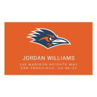 UTSA Roadrunners Logo Rectangular Sticker