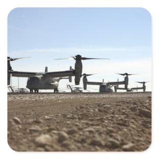 V-22 Osprey tiltrotor aircraft Square Sticker