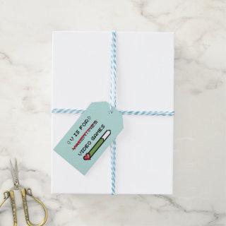 V  Is For Video Games   Gift Tags