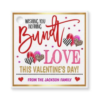 Valentine's Bundt Cake Gift Tag