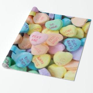 Valentine's candy conversation hearts