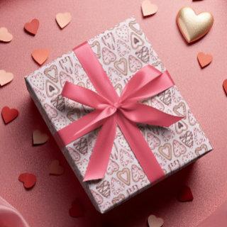 Valentine's Day Cookie Watercolor pattern