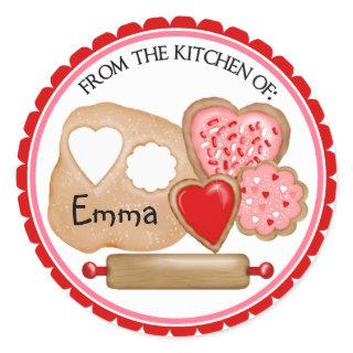 Valentines Day Cookies Stickers