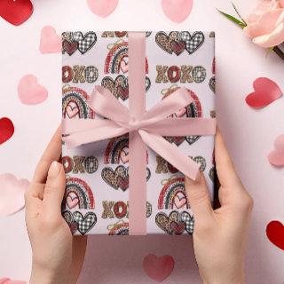 Valentine's Day Rainbow XOXO