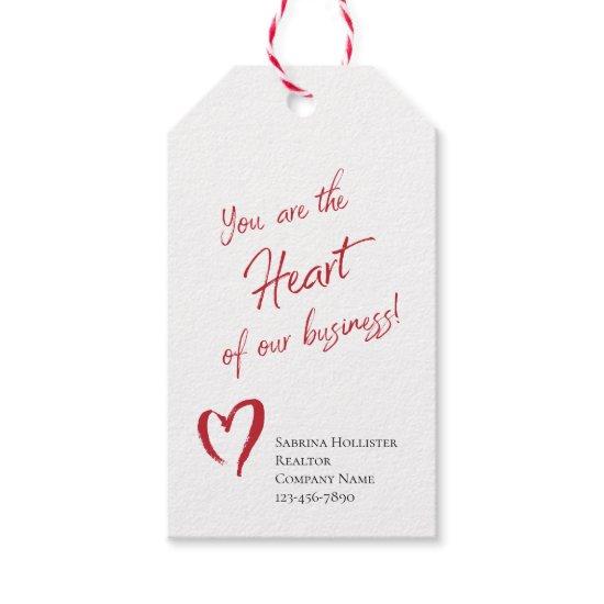 Valentine's Day Realtor Marketing Gift Tags