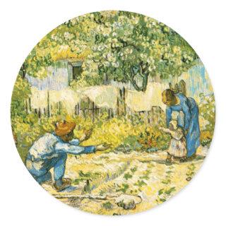 Van Gogh First Steps Sticker