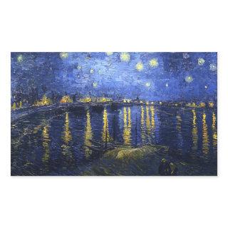 Van Gogh Starry Night Over The Rhone Stickers