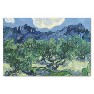 Van Gogh The Olive Trees Landscape Painting Tissue Paper
