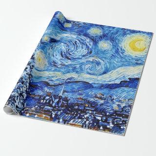 Van Gogh - The Starry Night - White Christmas