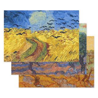 Van Gogh Wheat Fields impressionist Painting  Sheets