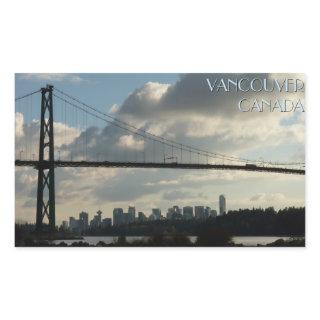 Vancouver Canada Stickers Lions Gate Souvenirs