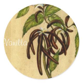 Vanilla Classic Round Sticker