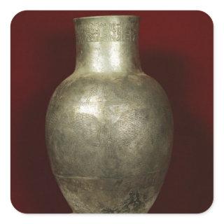 Vase dedicated by Entemena to the god Nigirsu Square Sticker