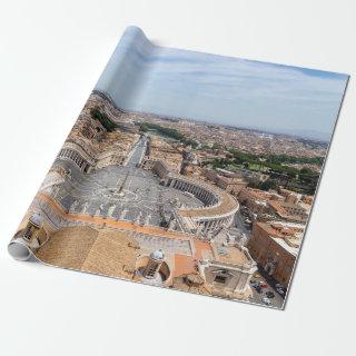 Vatican, Italy: St. Peter's Square aerial view