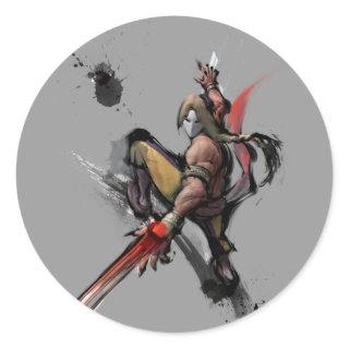 Vega Claw Classic Round Sticker