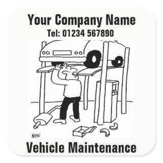Vehicle Maintenance Business stickers