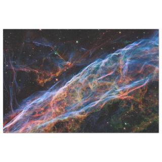 Veil Nebula Supernova Remnants Hubble Telescope Tissue Paper