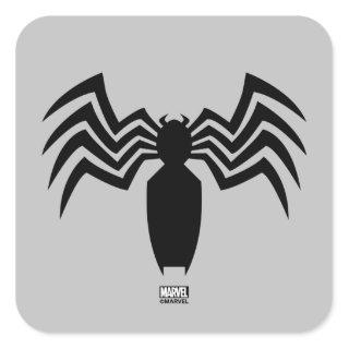Venom Spider Icon Square Sticker