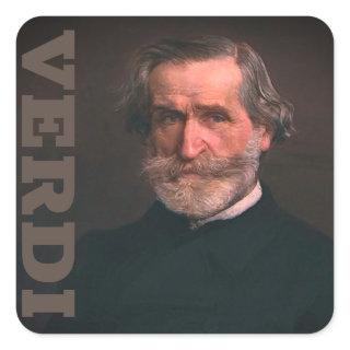 Verdi Square Sticker