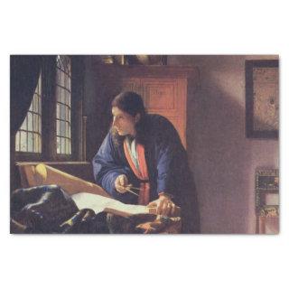 Vermeer Geographer  Tissue Paper