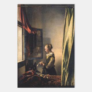 Vermeer - Girl Reading a Letter at an Open Window  Sheets