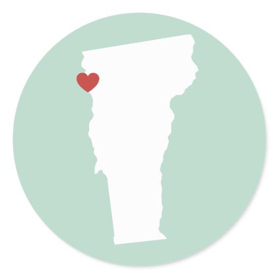 Vermont Love - Customizable Sticker