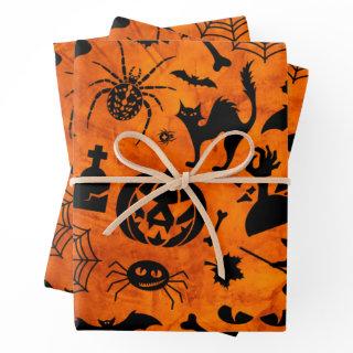 Very Spooky Halloween Witch, Black Cat, Pumpkin   Sheets