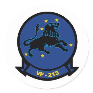 VF-213 Blacklions Classic Round Sticker