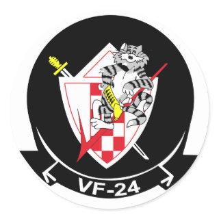 VF-24 Fighting Renegades Classic Round Sticker