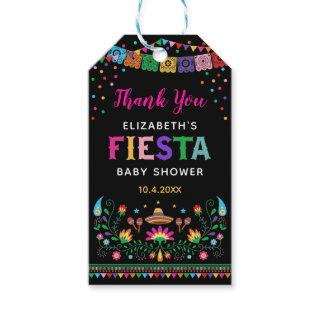 Vibrant Mexican Fiesta Baby Shower Birthday Party Gift Tags