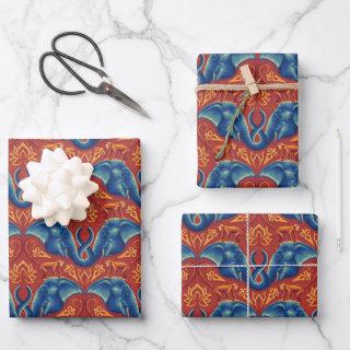 Vibrant Safari Tapestry Pattern - The White Lotus  Sheets