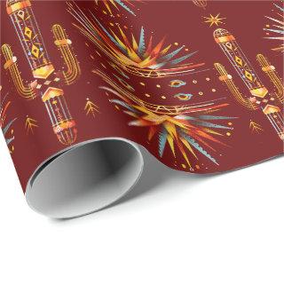 Vibrant Sunburst Pattern Southwestern