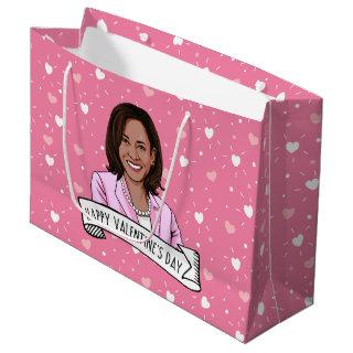 Vice President Kamala Harris Valentine's Day Large Gift Bag
