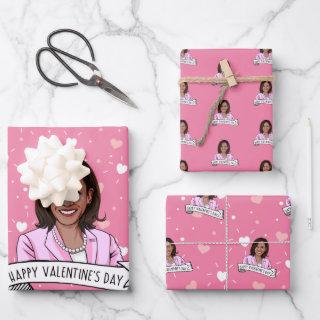 Vice President Kamala Harris Valentine's Day  Sheets