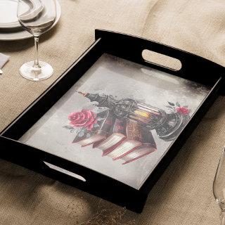 Victorian Boudoir | Old Spell Books with Lantern Tissue Paper
